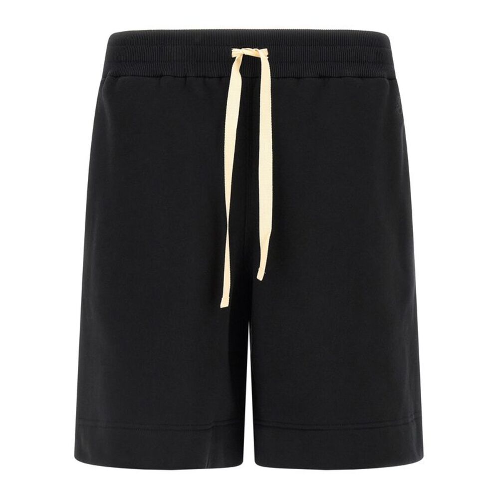 Jil Sander Men Embroidered Logo Bermuda Shorts